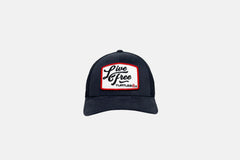 Live Free Patch Blue Hat